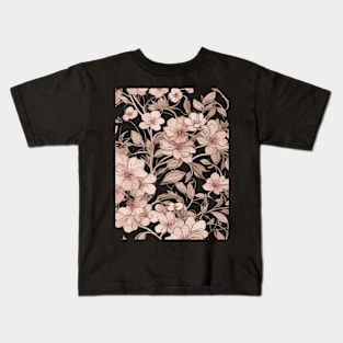 Cherry Blossoms Pattern Kids T-Shirt